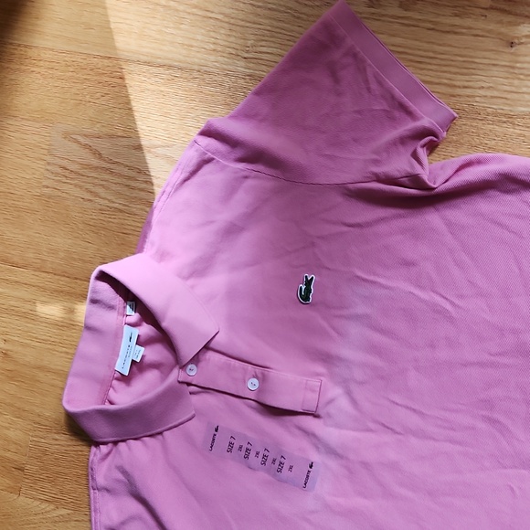 Lacoste, Slim Fit Polo, Mens, Sz 7 - Picture 2 of 9